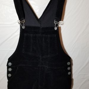 Cordaroy overalls w/tapered leg